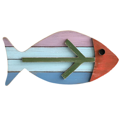 Mediterranean Wooden Fish Wall Decor – Inspired by Coastal Living