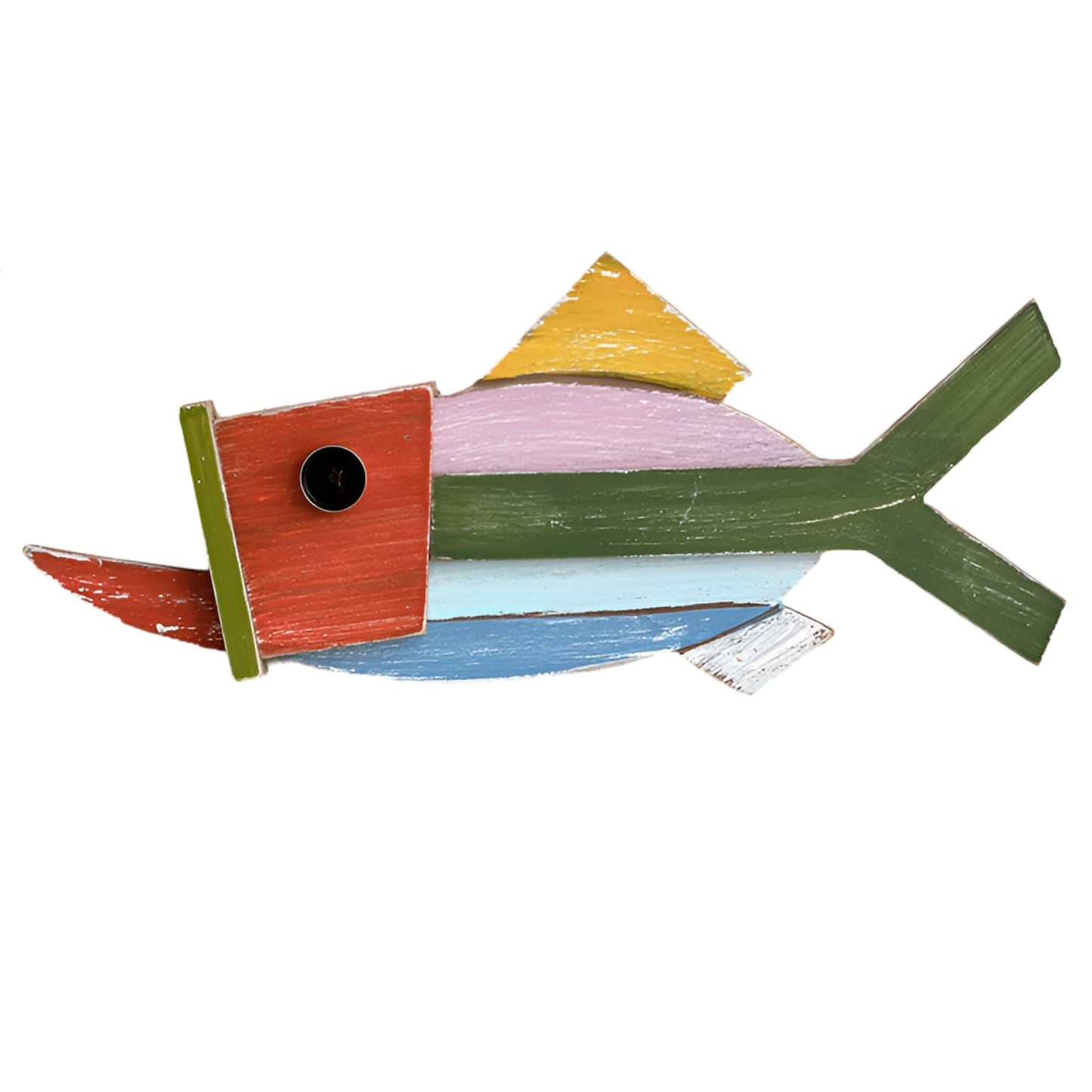 Mediterranean Wooden Fish Wall Decor – Inspired by Coastal Living