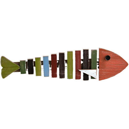 Mediterranean Wooden Fish Wall Decor – Inspired by Coastal Living